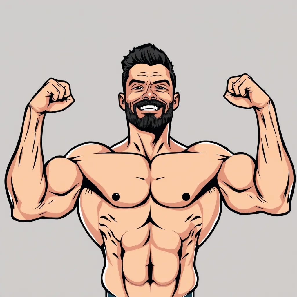 Body Fat Distribution Illustration