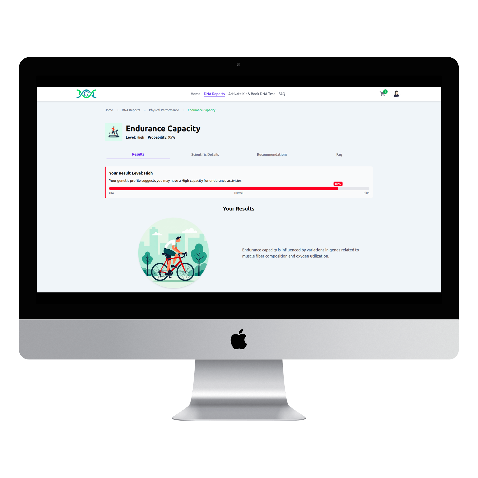 Desktop DNA Report Detail