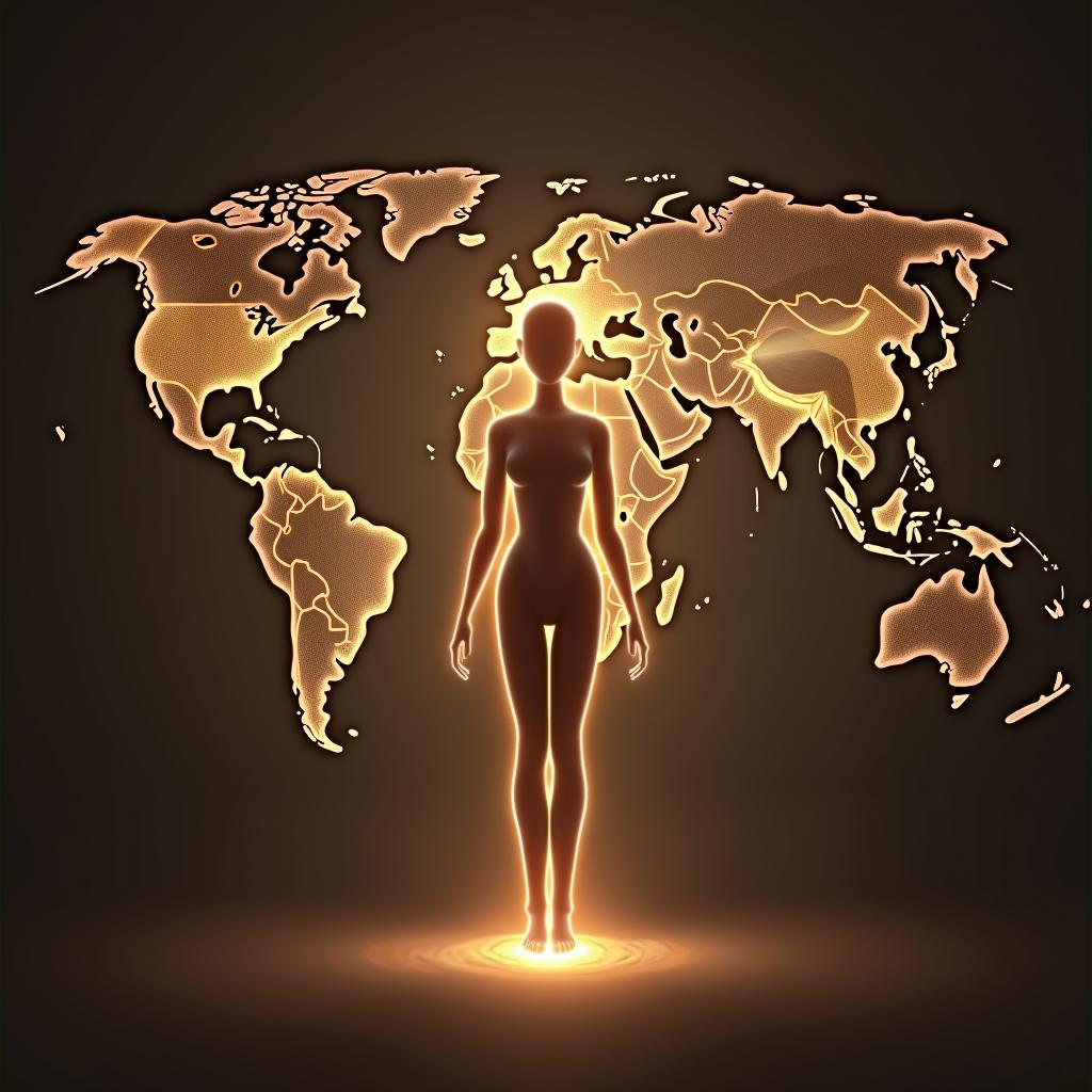 Mitochondrial Eve Illustration
