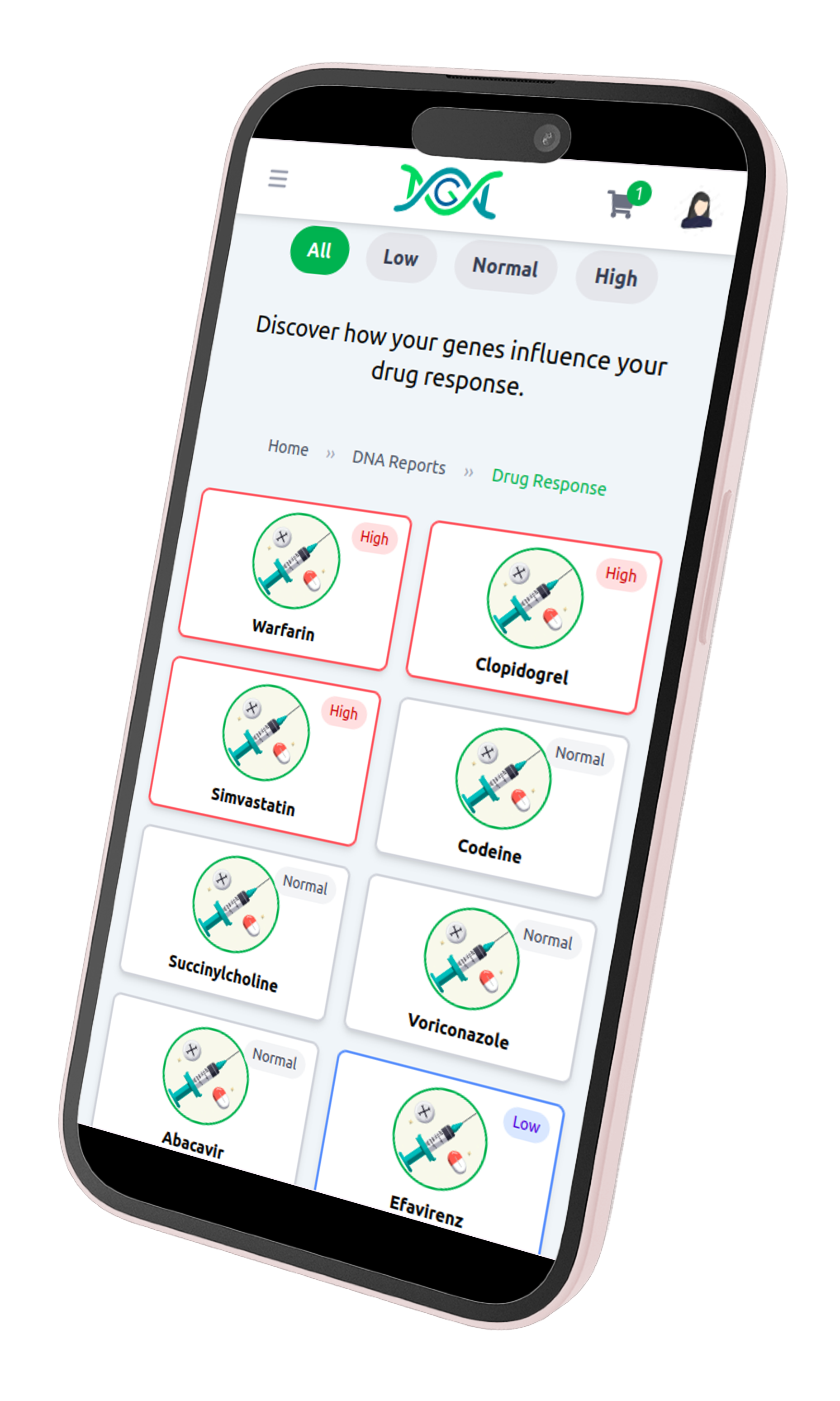 Mobile Report Preview